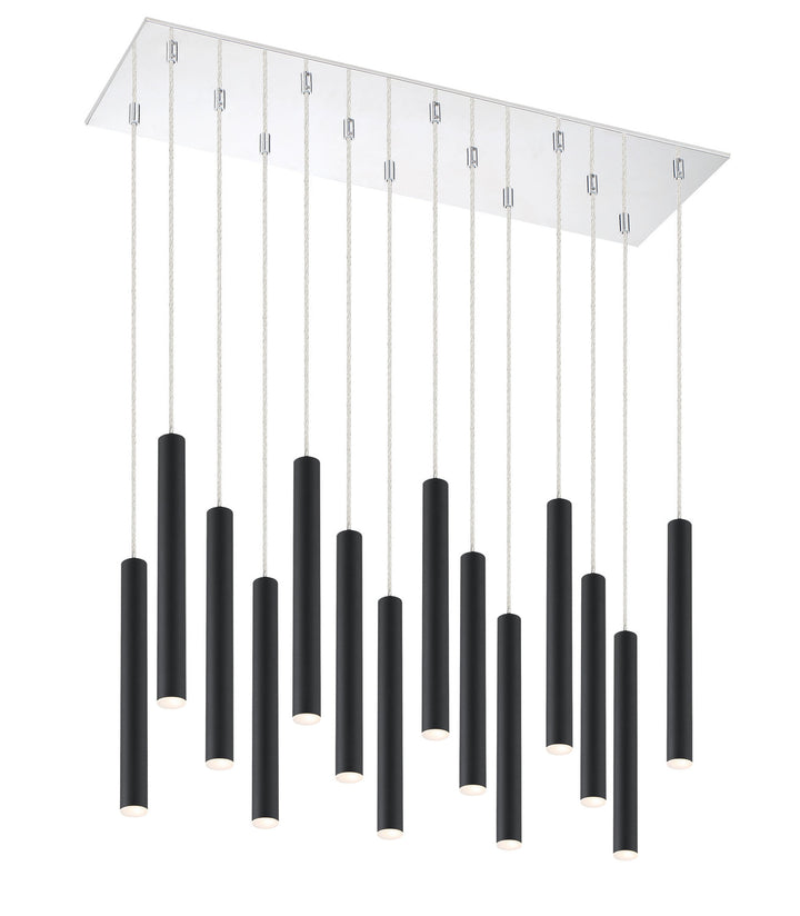 Z-Lite Forest 917MP12-MB-LED-14LCH Pendant Light - Chrome
