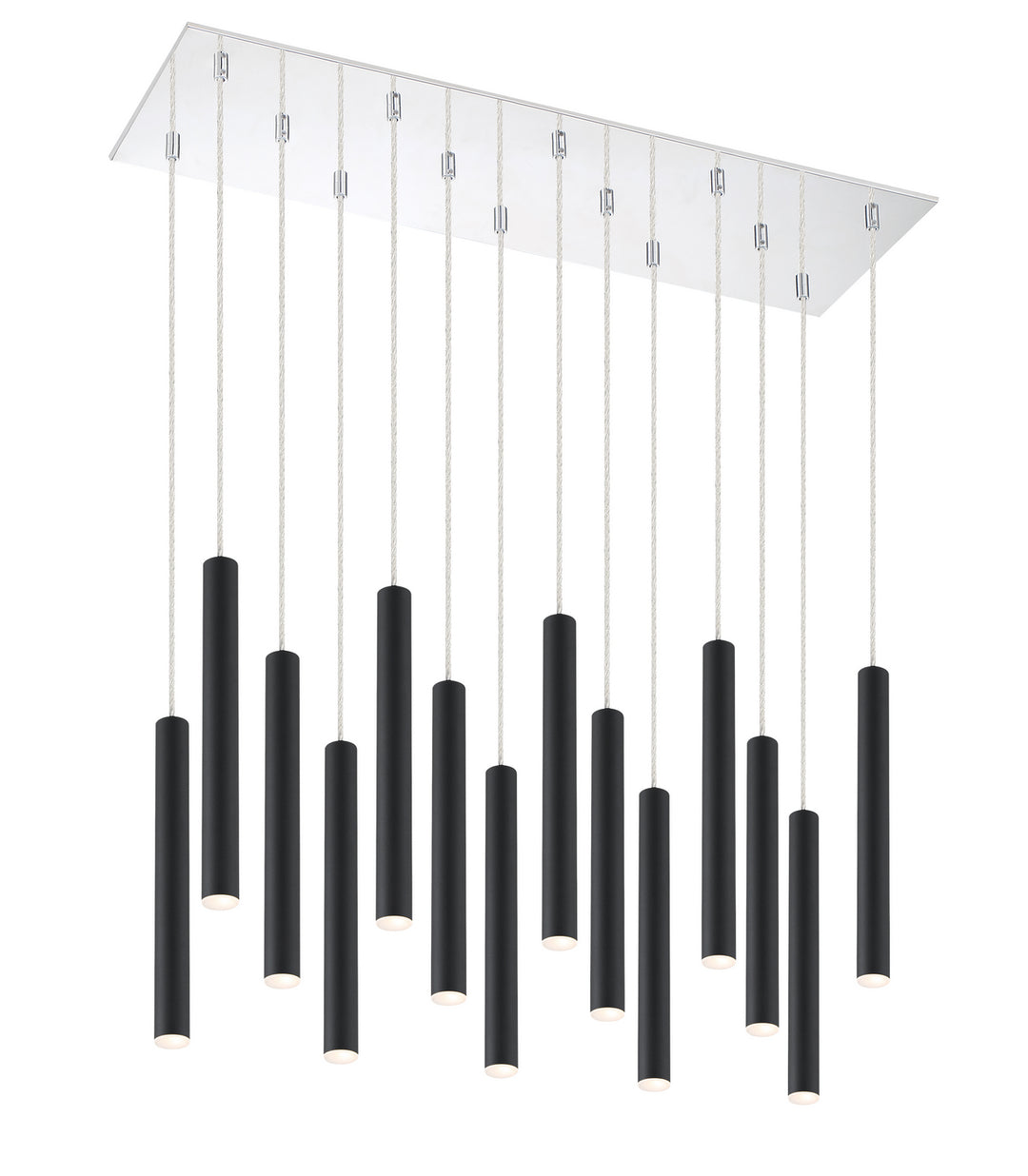 Z-Lite Forest 917MP12-MB-LED-14LCH Pendant Light - Chrome