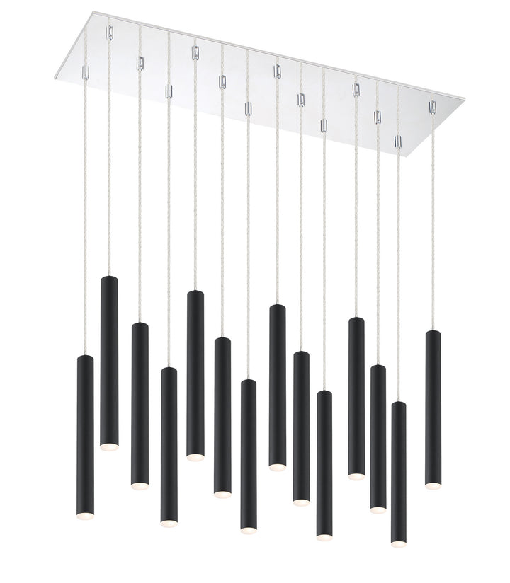 Z-Lite Forest 917MP12-MB-LED-14LCH Pendant Light - Chrome