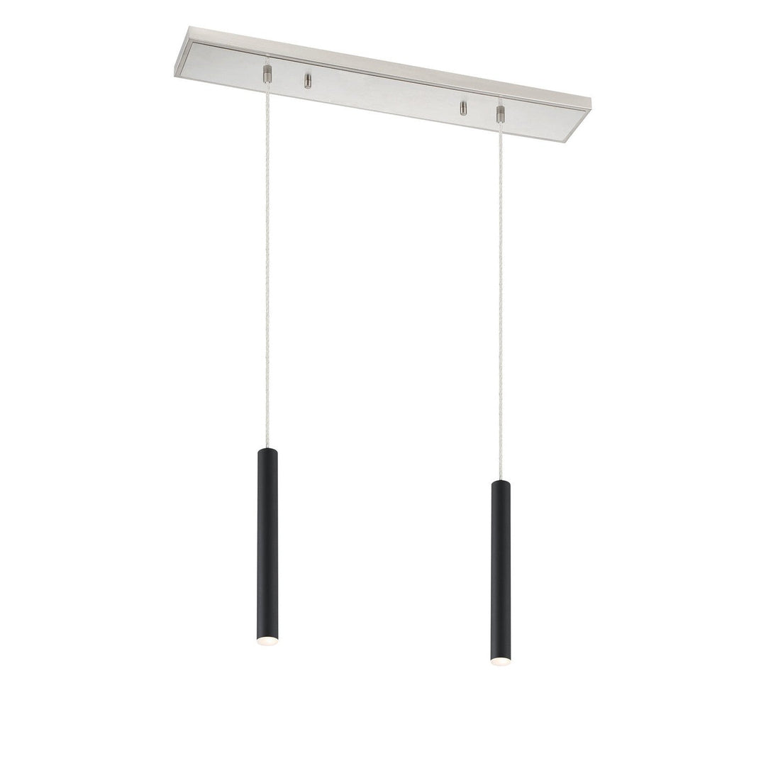 Z-Lite Forest 917MP12-MB-LED-2LBN Pendant Light - Brushed Nickel