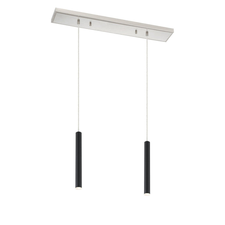 Z-Lite Forest 917MP12-MB-LED-2LBN Pendant Light - Brushed Nickel