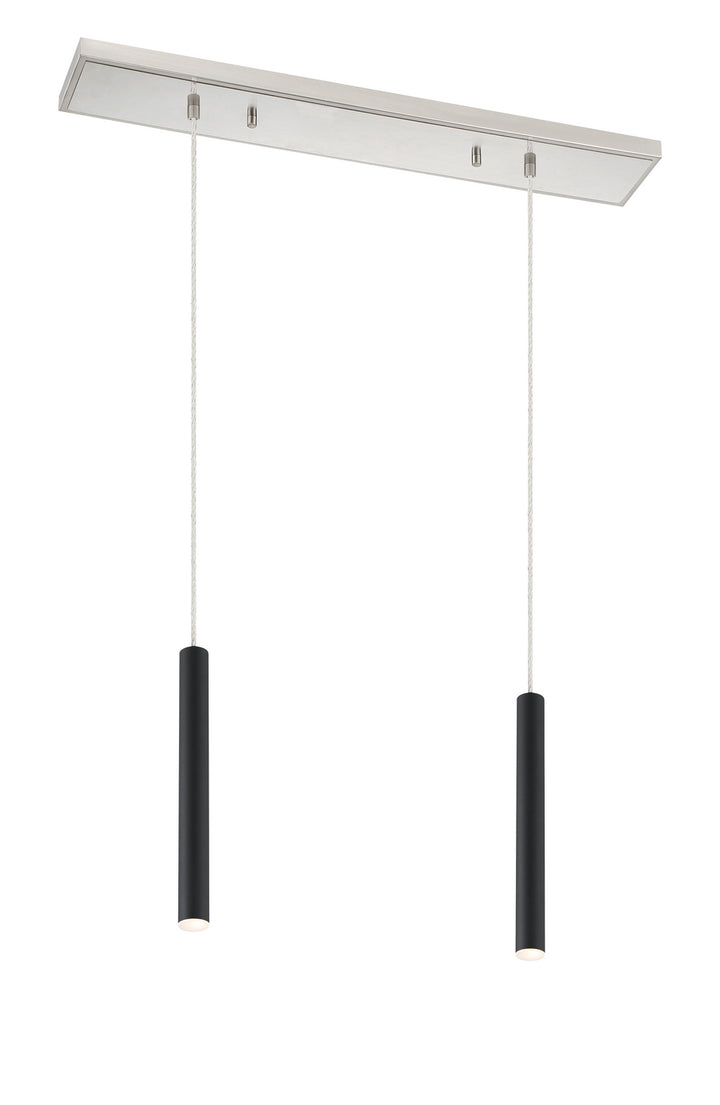 Z-Lite Forest 917MP12-MB-LED-2LBN Pendant Light - Brushed Nickel