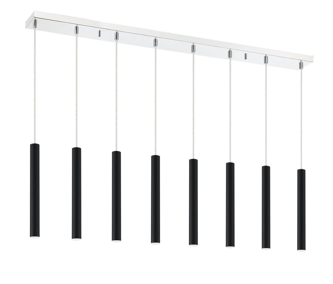 Z-Lite Forest 917MP12-MB-LED-8LCH Pendant Light - Chrome