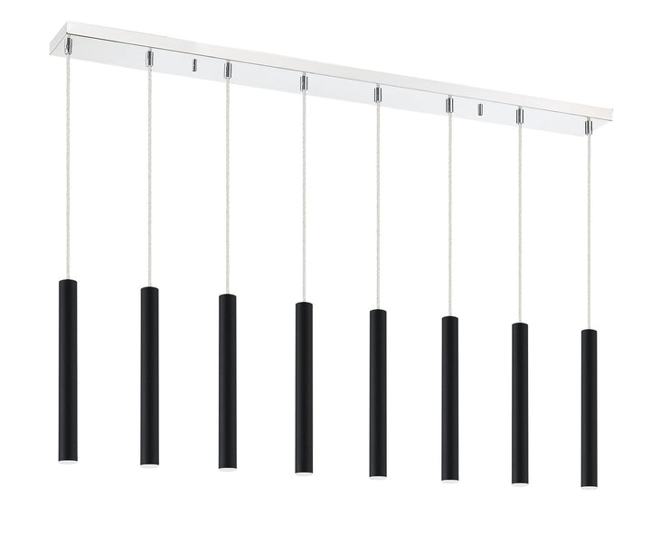 Z-Lite Forest 917MP12-MB-LED-8LCH Pendant Light - Chrome