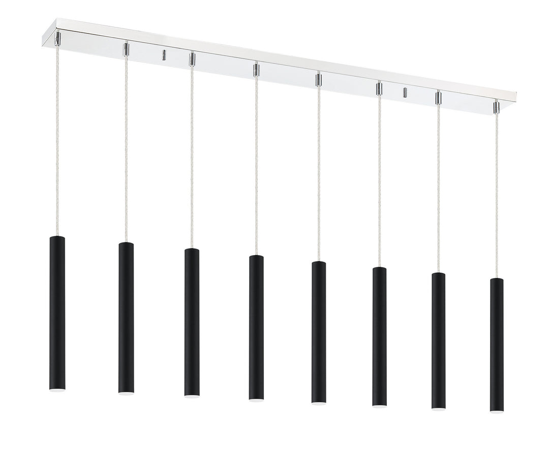 Z-Lite Forest 917MP12-MB-LED-8LCH Pendant Light - Chrome