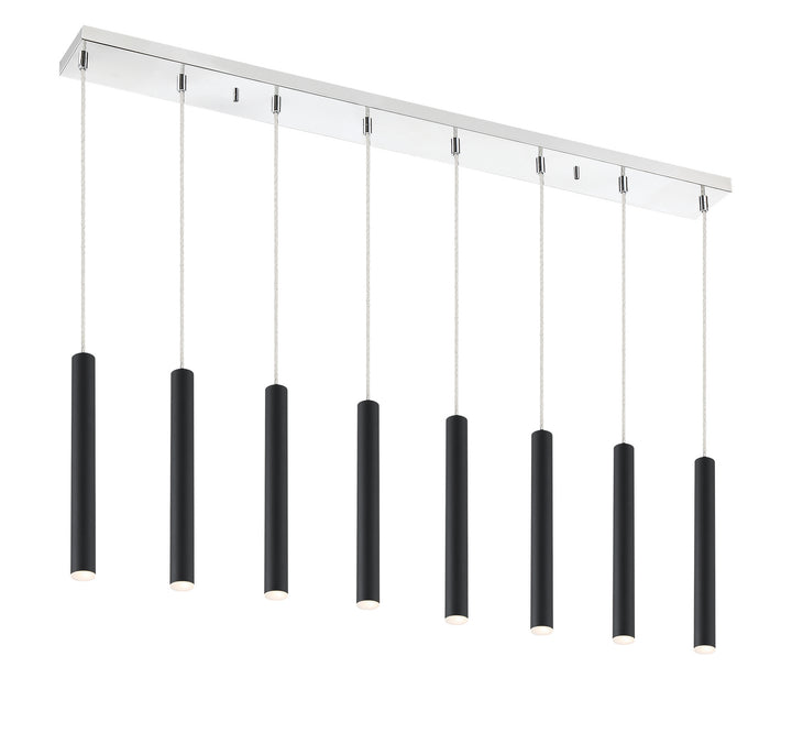 Z-Lite Forest 917MP12-MB-LED-8LCH Pendant Light - Chrome
