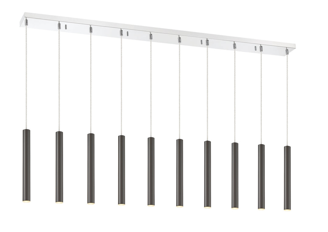 Z-Lite Forest 917MP12PBL-LED-10LCH Pendant Light - Chrome