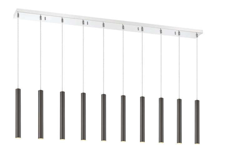 Z-Lite Forest 917MP12PBL-LED-10LCH Pendant Light - Chrome