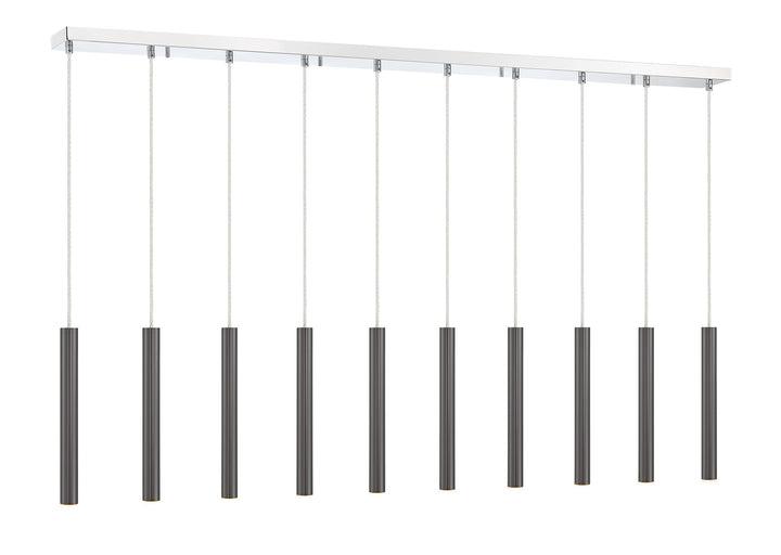 Z-Lite Forest 917MP12PBL-LED-10LCH Pendant Light - Chrome