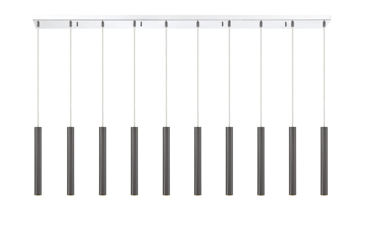 Z-Lite Forest 917MP12PBL-LED-10LCH Pendant Light - Chrome