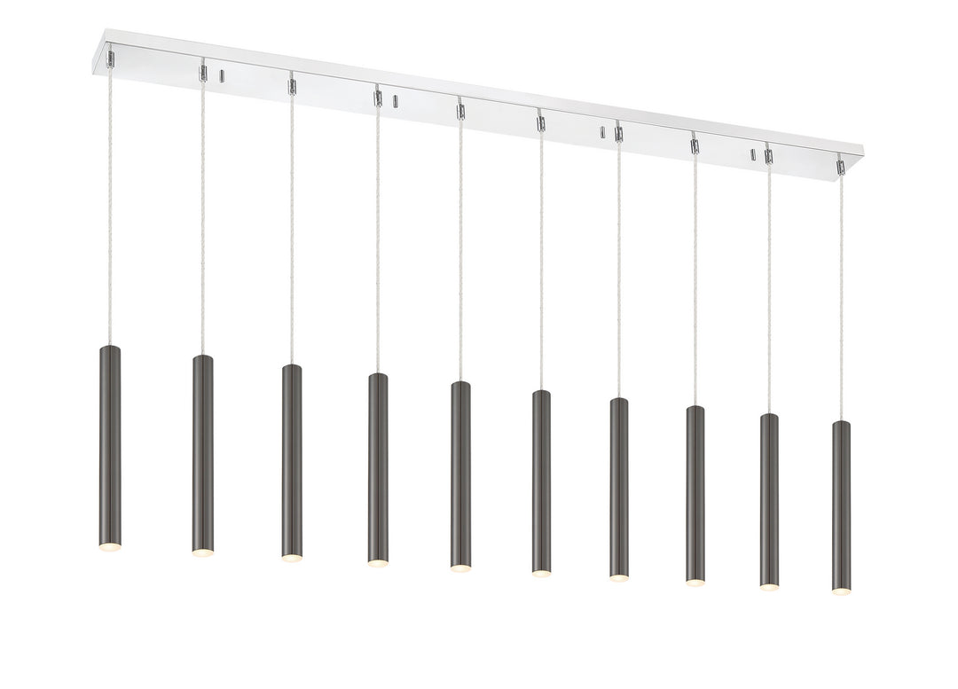 Z-Lite Forest 917MP12PBL-LED-10LCH Pendant Light - Chrome