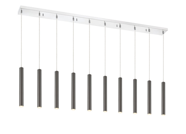 Z-Lite Forest 917MP12PBL-LED-10LCH Pendant Light - Chrome