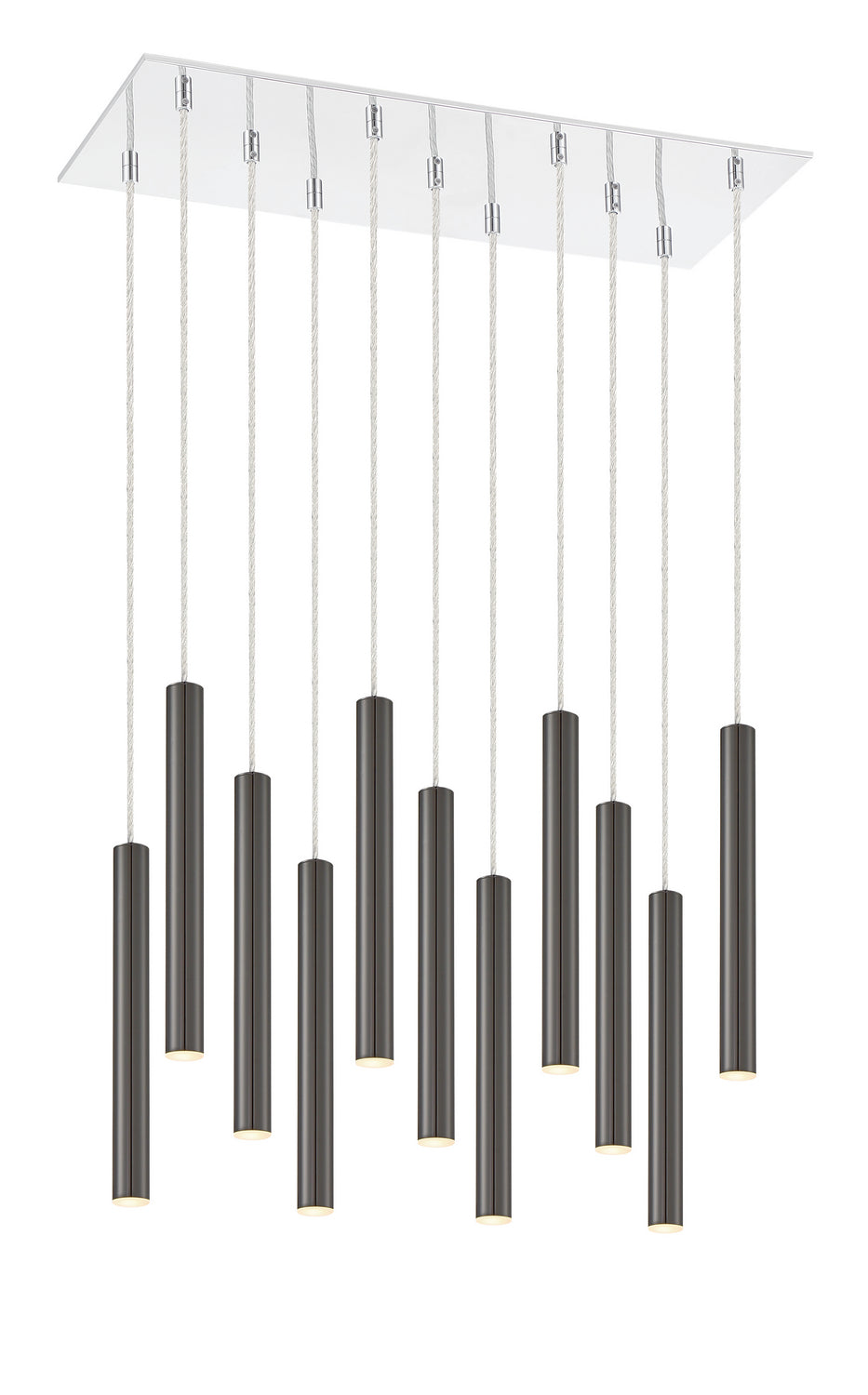 Z-Lite Forest 917MP12PBL-LED-11LCH Pendant Light - Chrome