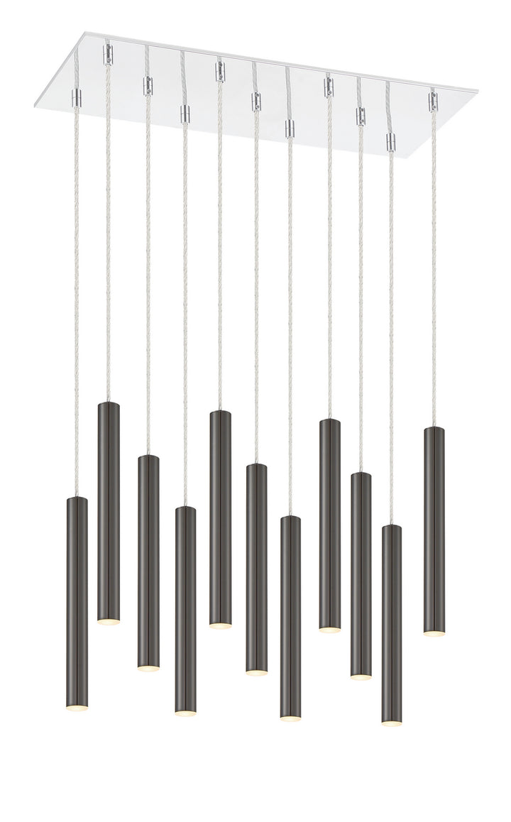 Z-Lite Forest 917MP12PBL-LED-11LCH Pendant Light - Chrome