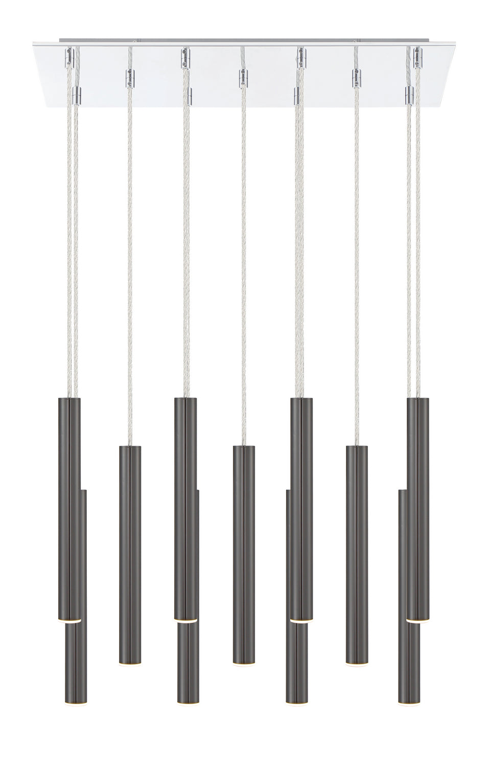 Z-Lite Forest 917MP12PBL-LED-11LCH Pendant Light - Chrome