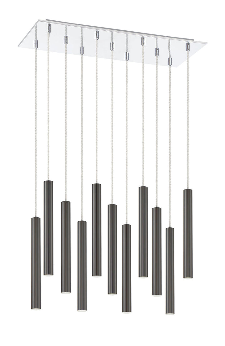 Z-Lite Forest 917MP12PBL-LED-11LCH Pendant Light - Chrome