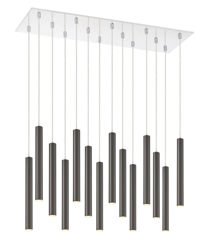 Z-Lite Forest 917MP12PBL-LED-14LCH Pendant Light - Chrome