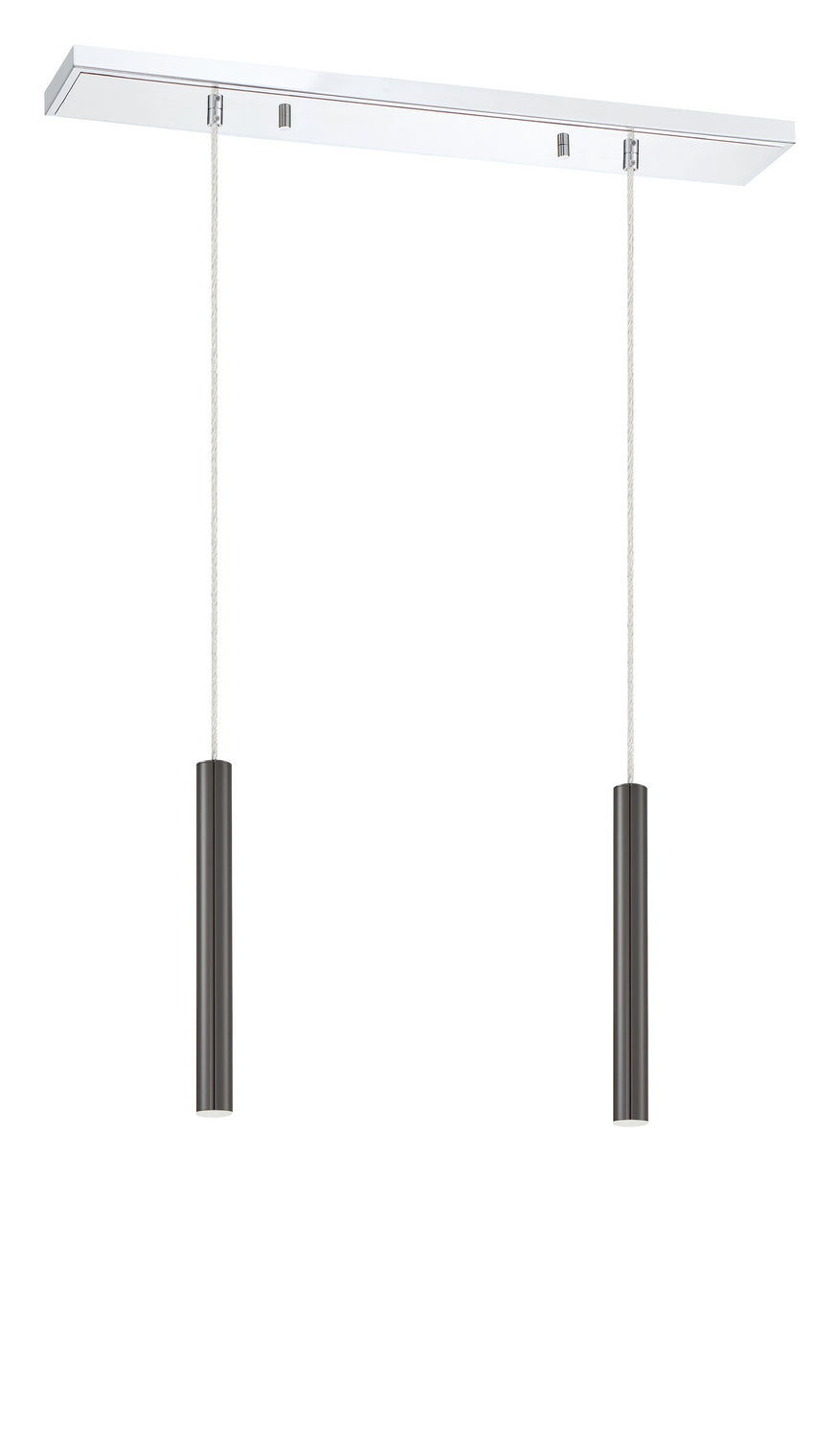 Z-Lite Forest 917MP12-PBL-LED-2LCH Pendant Light - Chrome