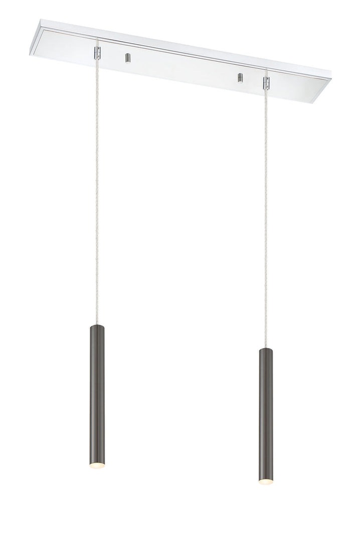 Z-Lite Forest 917MP12-PBL-LED-2LCH Pendant Light - Chrome