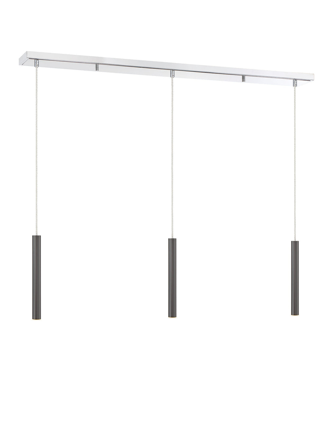 Z-Lite Forest 917MP12-PBL-LED-3LCH Pendant Light - Chrome