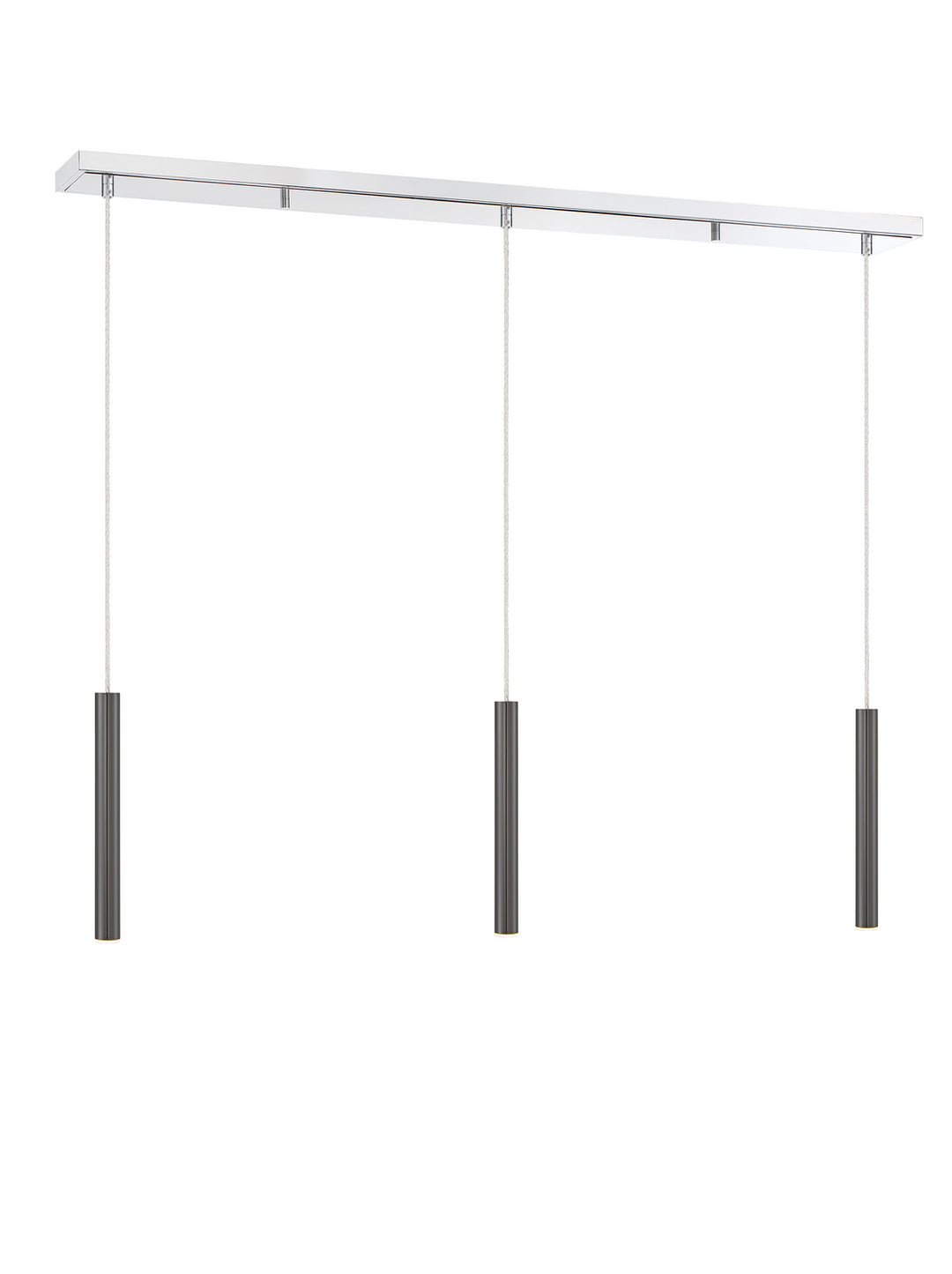 Z-Lite Forest 917MP12-PBL-LED-3LCH Pendant Light - Chrome