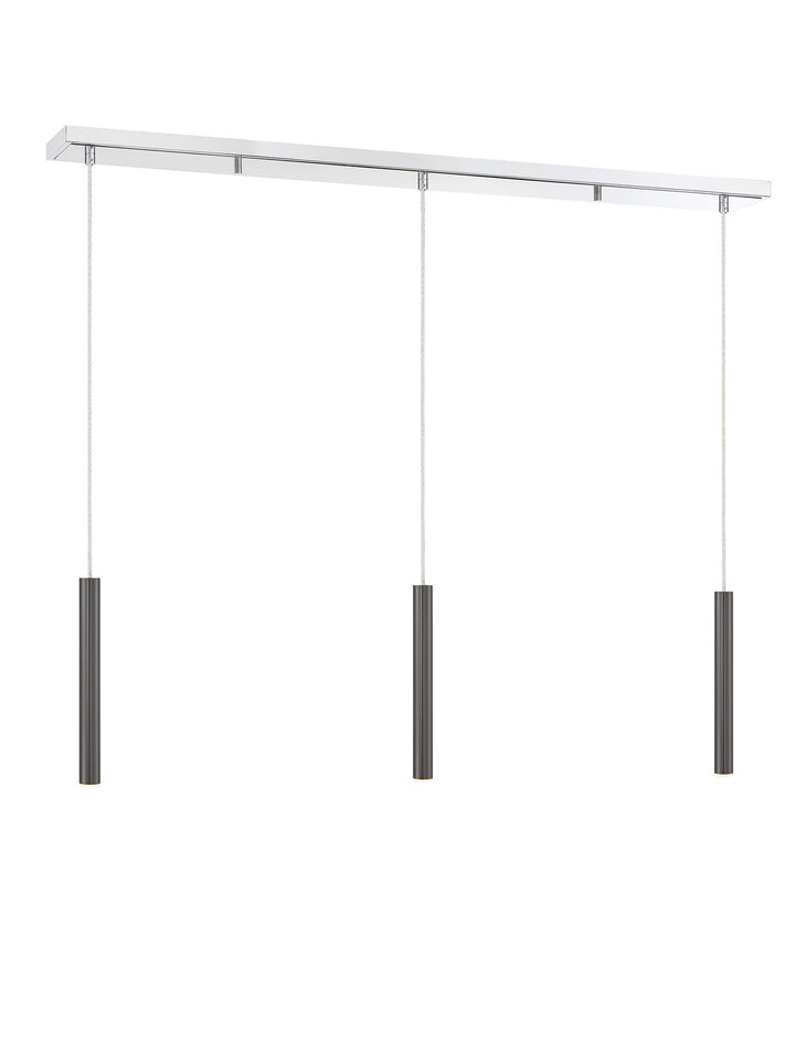 Z-Lite Forest 917MP12-PBL-LED-3LCH Pendant Light - Chrome