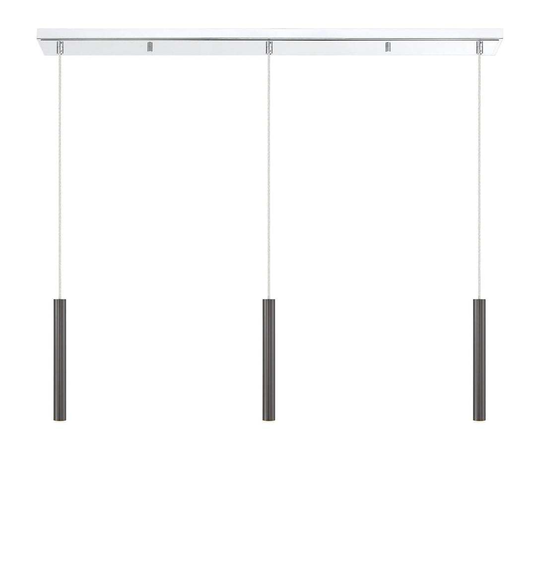 Z-Lite Forest 917MP12-PBL-LED-3LCH Pendant Light - Chrome