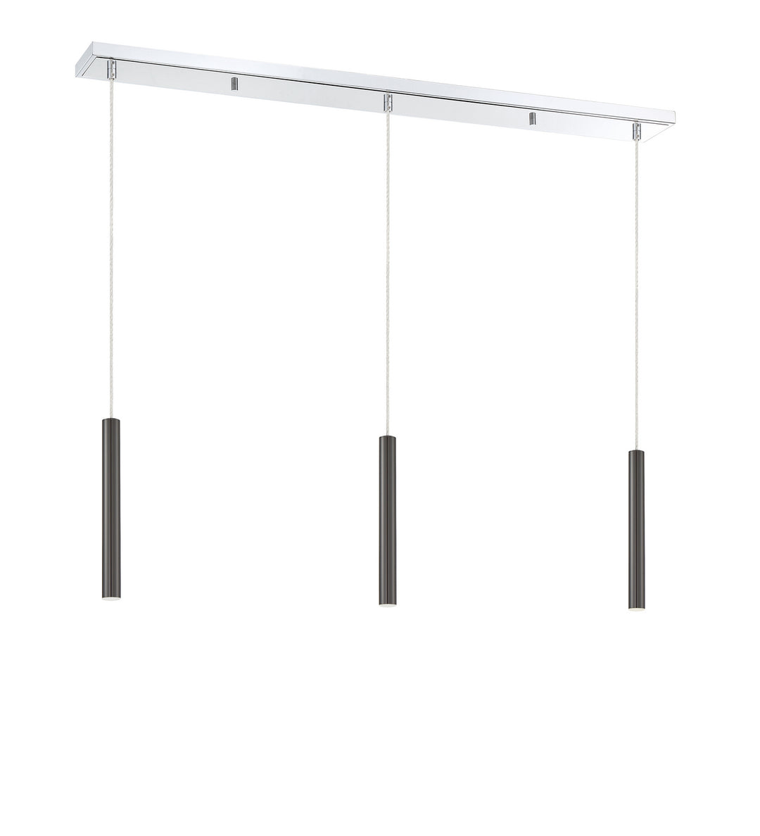 Z-Lite Forest 917MP12-PBL-LED-3LCH Pendant Light - Chrome