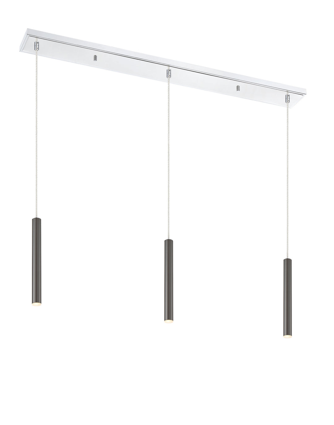 Z-Lite Forest 917MP12-PBL-LED-3LCH Pendant Light - Chrome