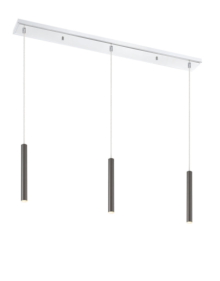 Z-Lite Forest 917MP12-PBL-LED-3LCH Pendant Light - Chrome