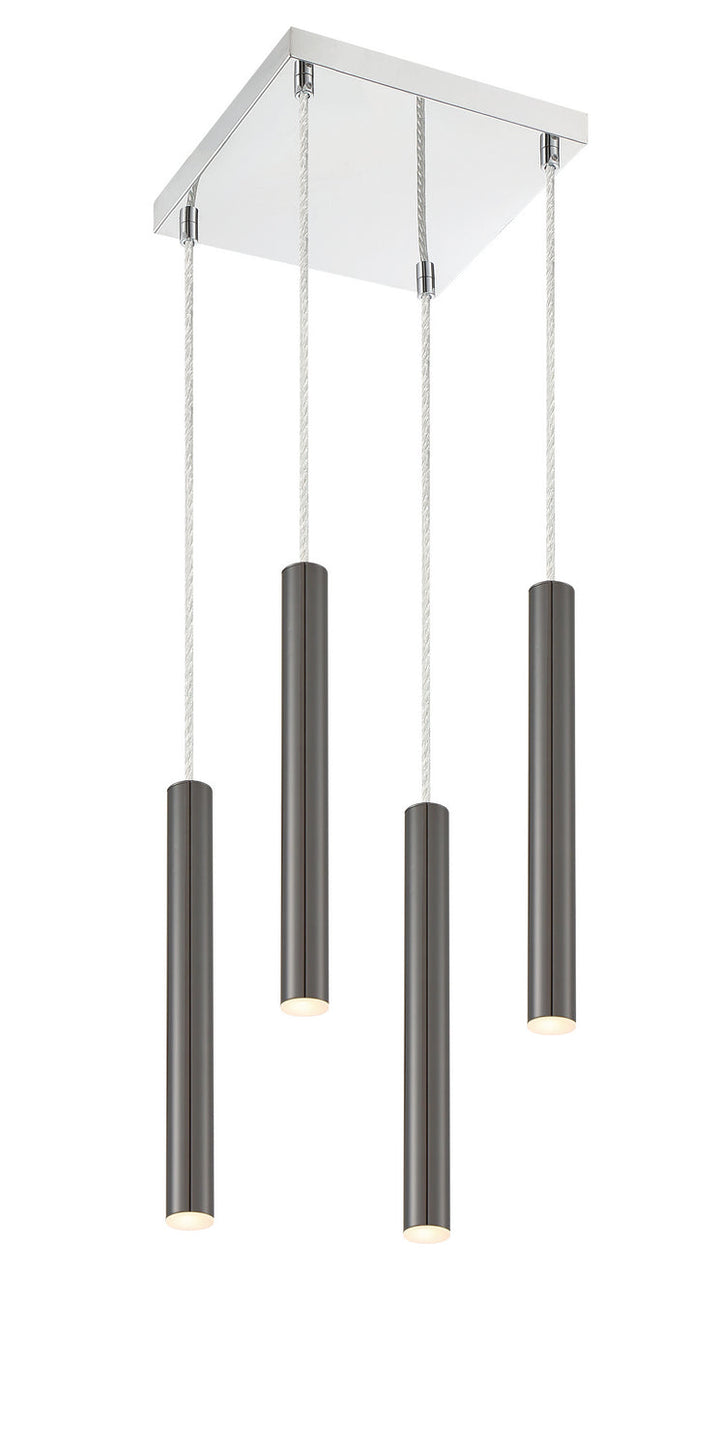 Z-Lite Forest 917MP12-PBL-LED-4SCH Pendant Light - Chrome