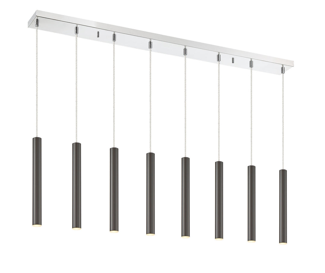 Z-Lite Forest 917MP12-PBL-LED-8LCH Pendant Light - Chrome
