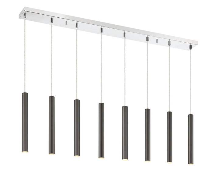 Z-Lite Forest 917MP12-PBL-LED-8LCH Pendant Light - Chrome