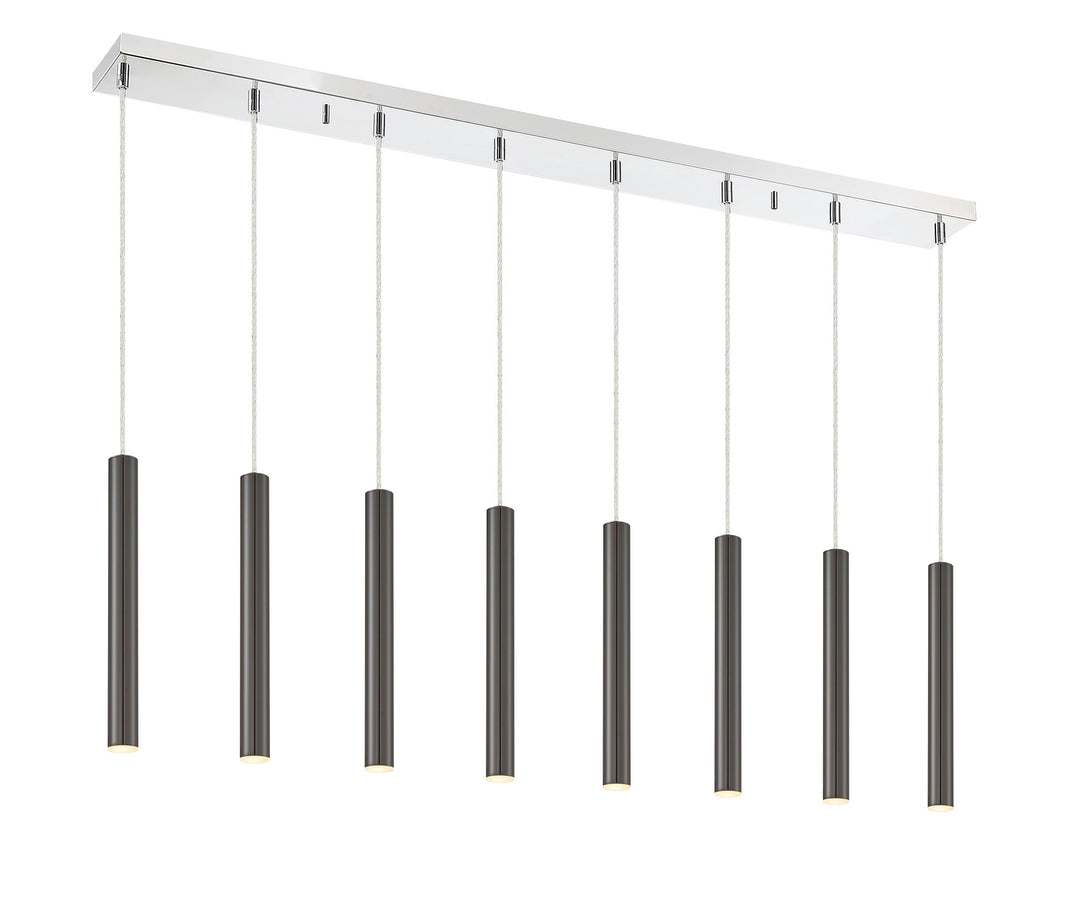 Z-Lite Forest 917MP12-PBL-LED-8LCH Pendant Light - Chrome