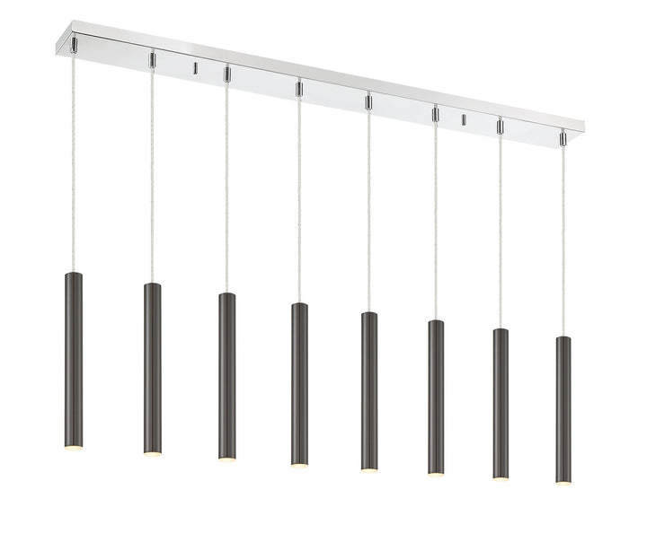 Z-Lite Forest 917MP12-PBL-LED-8LCH Pendant Light - Chrome