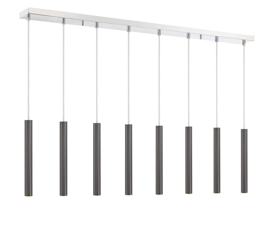Z-Lite Forest 917MP12-PBL-LED-8LCH Pendant Light - Chrome