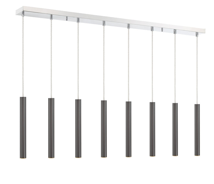 Z-Lite Forest 917MP12-PBL-LED-8LCH Pendant Light - Chrome