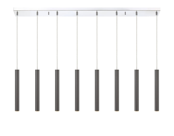 Z-Lite Forest 917MP12-PBL-LED-8LCH Pendant Light - Chrome
