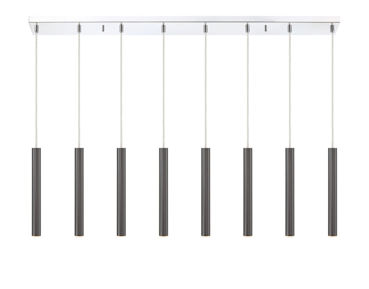 Z-Lite Forest 917MP12-PBL-LED-8LCH Pendant Light - Chrome