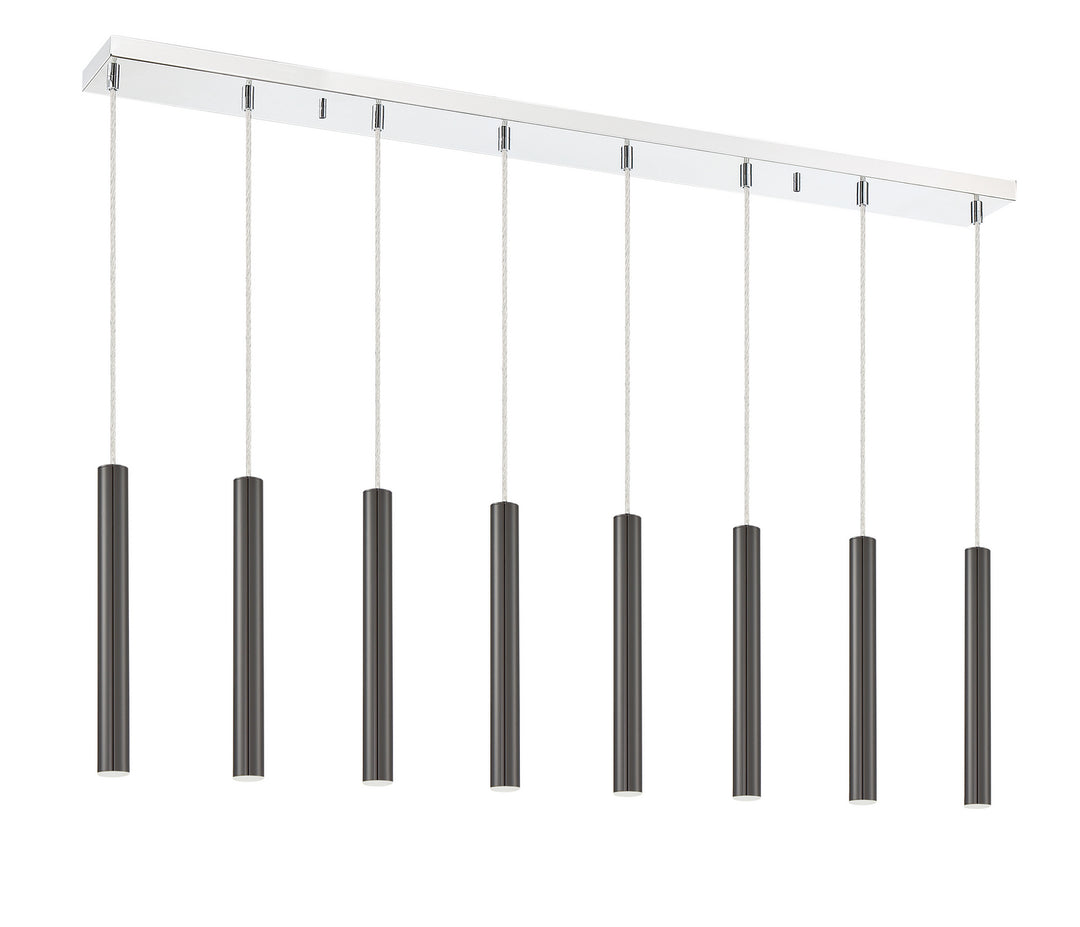 Z-Lite Forest 917MP12-PBL-LED-8LCH Pendant Light - Chrome