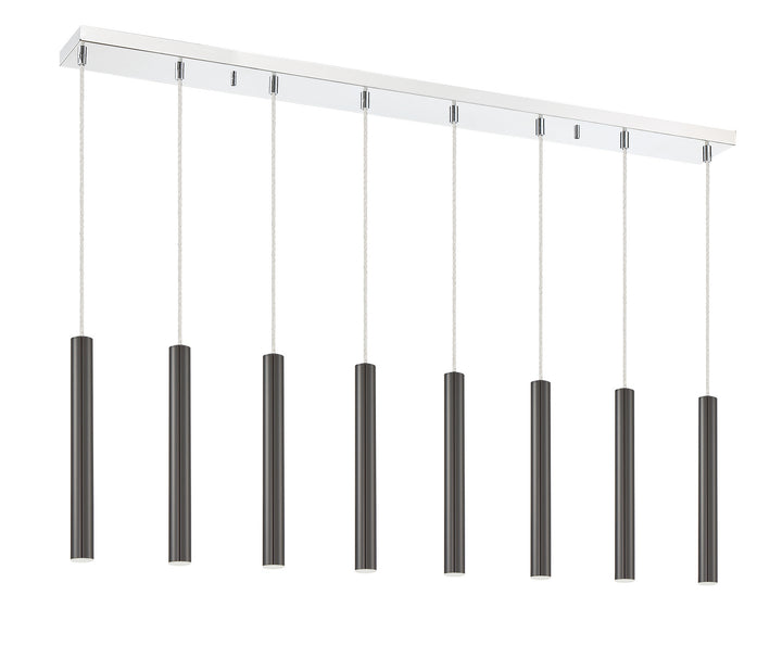Z-Lite Forest 917MP12-PBL-LED-8LCH Pendant Light - Chrome