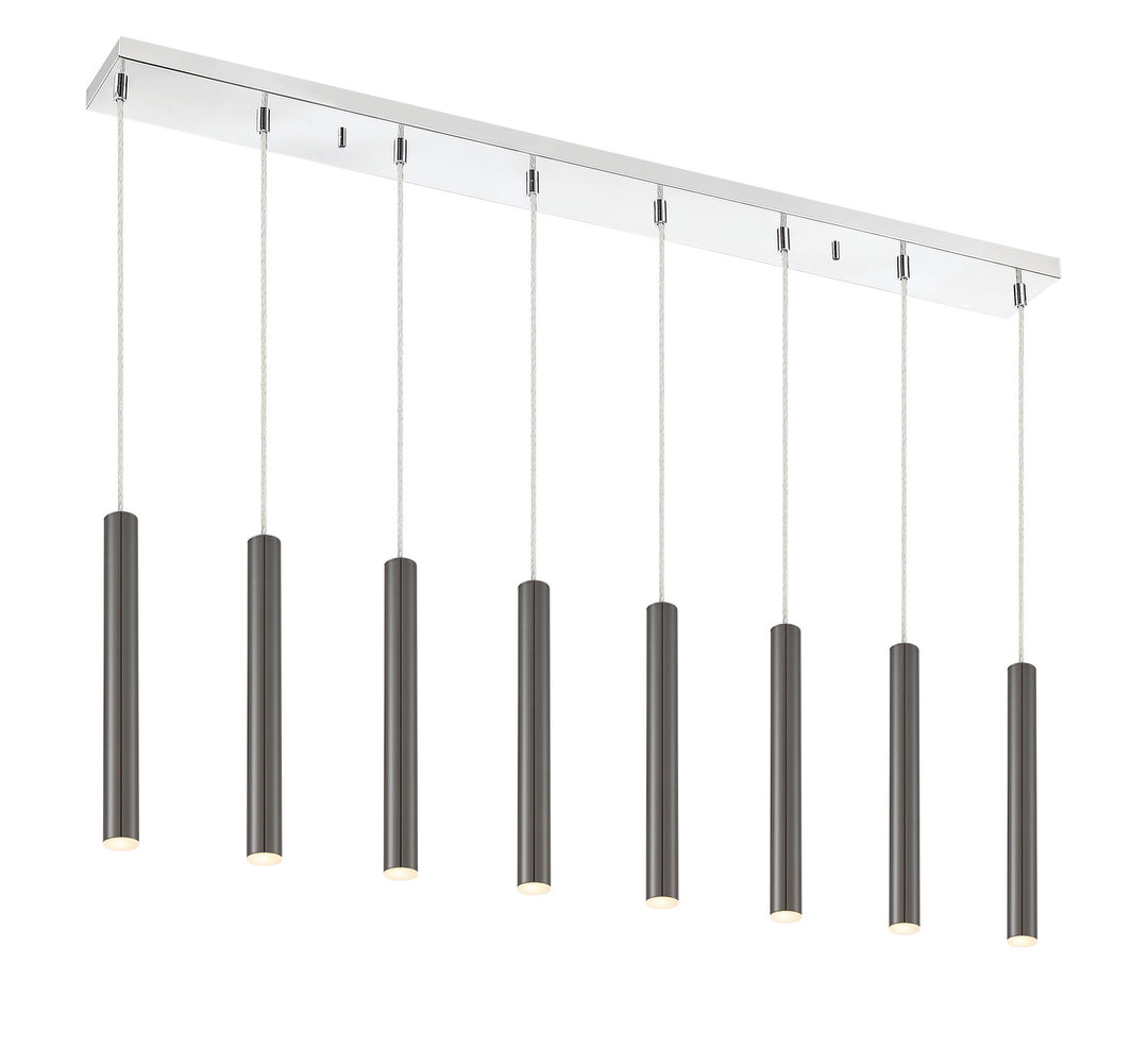 Z-Lite Forest 917MP12-PBL-LED-8LCH Pendant Light - Chrome