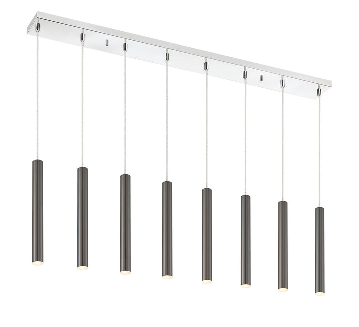 Z-Lite Forest 917MP12-PBL-LED-8LCH Pendant Light - Chrome