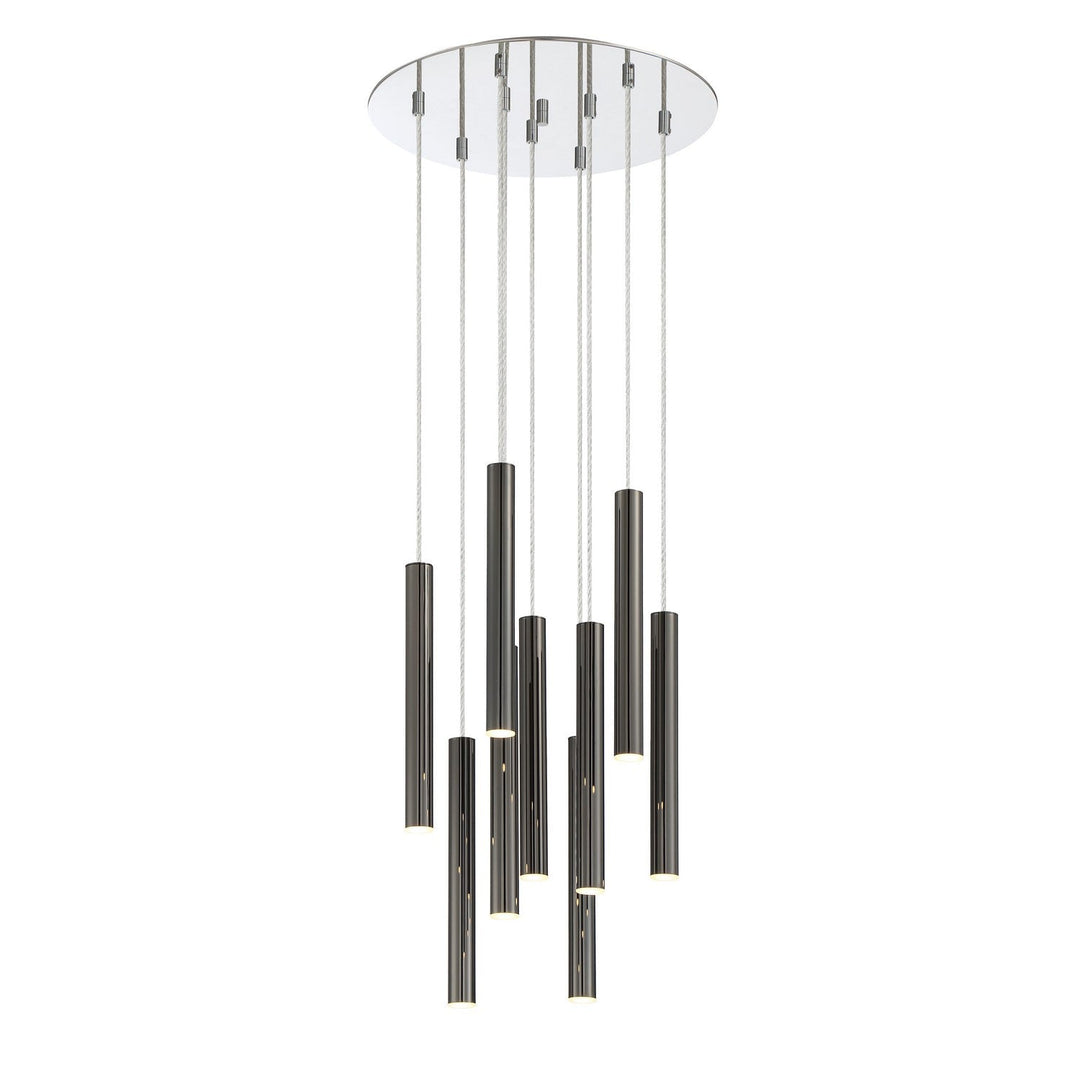 Z-Lite Forest 917MP12-PBL-LED-9RCH Chandelier Light - Chrome