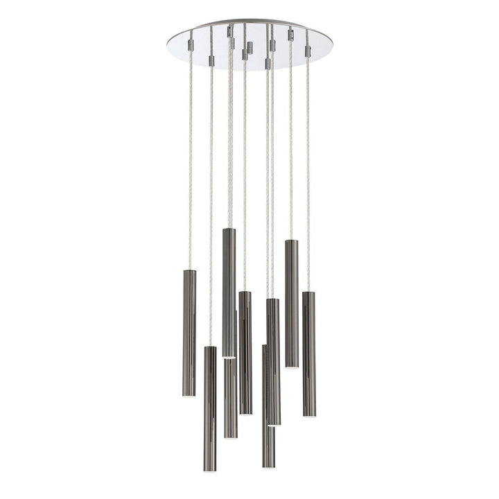 Z-Lite Forest 917MP12-PBL-LED-9RCH Chandelier Light - Chrome