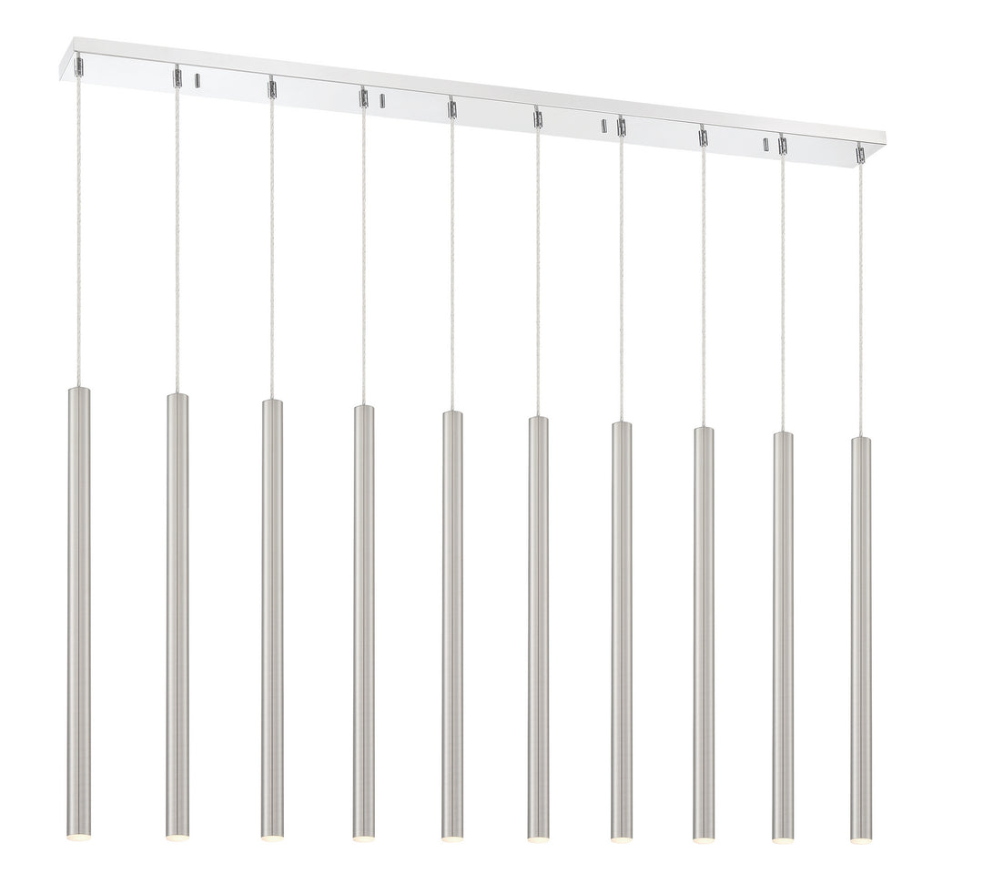 Z-Lite Forest 917MP24-BN-LED-10LCH Pendant Light - Chrome