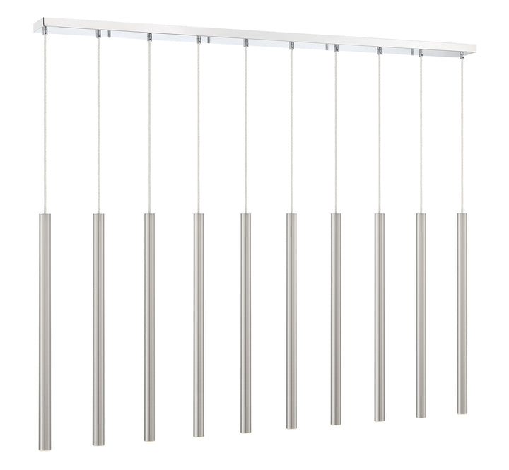 Z-Lite Forest 917MP24-BN-LED-10LCH Pendant Light - Chrome