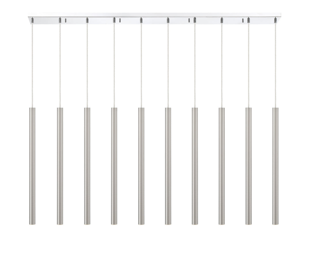 Z-Lite Forest 917MP24-BN-LED-10LCH Pendant Light - Chrome
