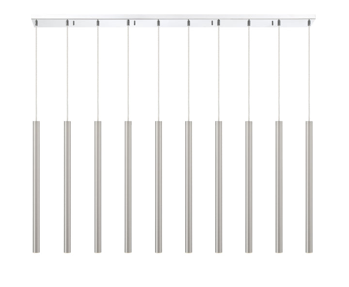Z-Lite Forest 917MP24-BN-LED-10LCH Pendant Light - Chrome