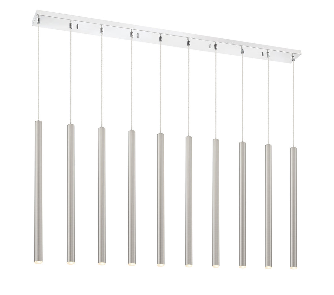 Z-Lite Forest 917MP24-BN-LED-10LCH Pendant Light - Chrome